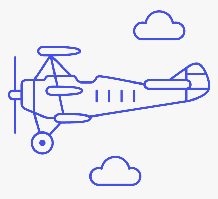 15 Propeller Plane, HD Png Download, Free Download