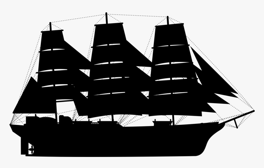 Clipper,steam Frigate,watercraft - Mast, HD Png Download, Free Download