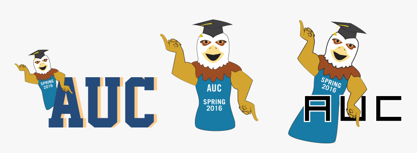 Auc 2016 Graduation Snapchat Filters - Cartoon, HD Png Download, Free Download
