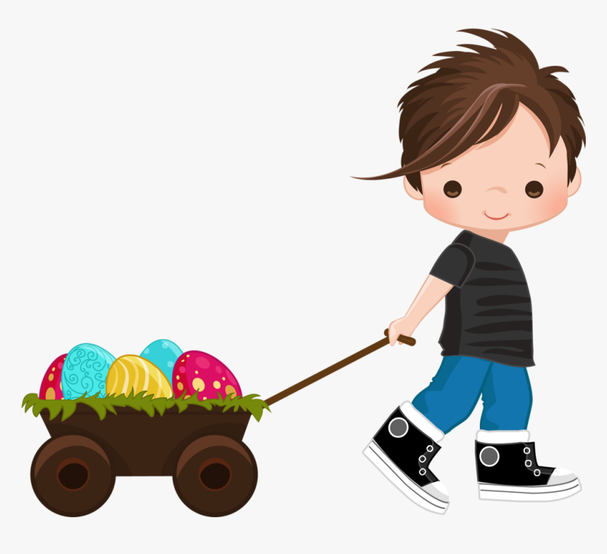 Transparent Easter Clipart Png - Child Easter Hunt Clipart, Png Download, Free Download