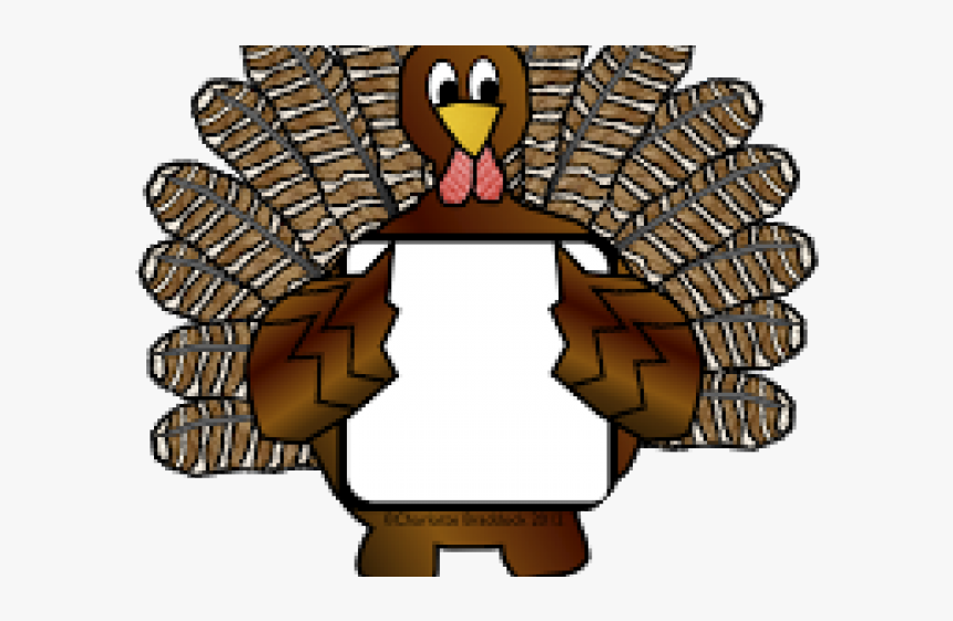 Free Turkey Clipart - Turkey With Sign Clipart, HD Png Download, Free Download