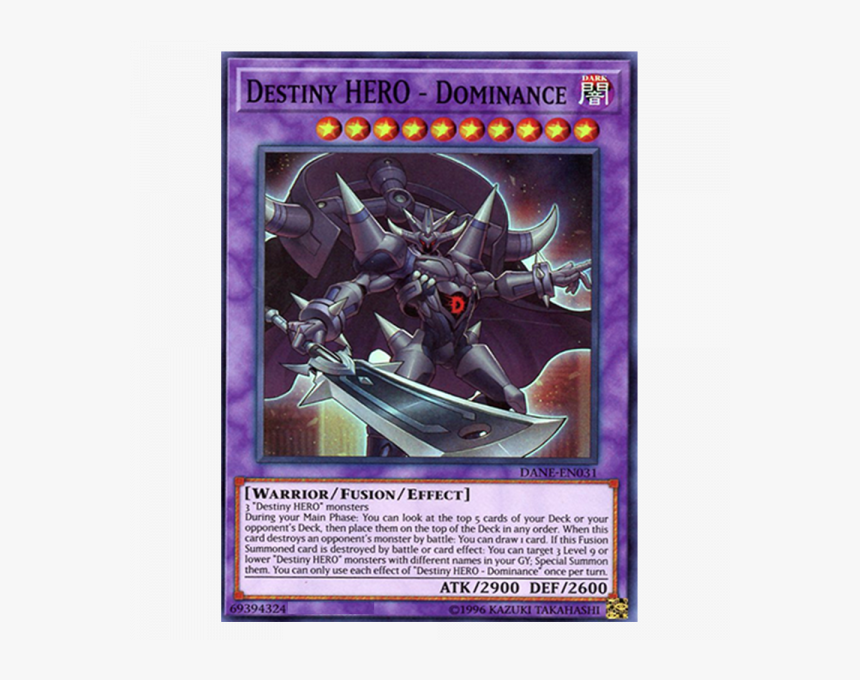 Yugioh Destiny Hero Dominance, HD Png Download, Free Download