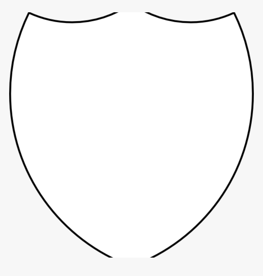 Free Shield Clipart Shield Template Shield Outline - Clear Shield Outline, HD Png Download, Free Download