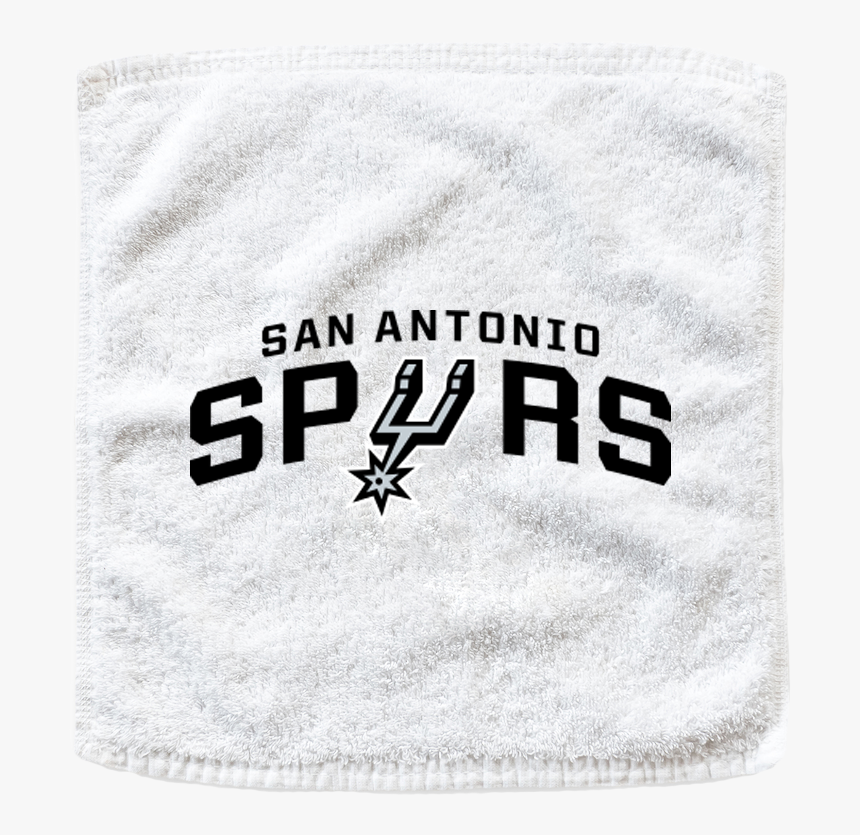 White San Antonio Spurs Nba Basketball Rally Towels - San Antonio Spurs, HD Png Download, Free Download