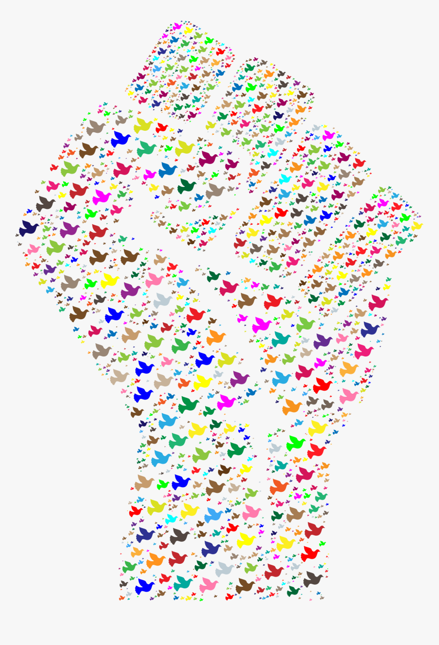 Transparent Fist Full Of Money Clipart - Colorful Fist Bump, HD Png Download, Free Download