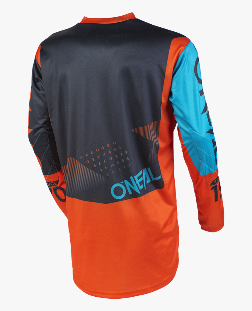 On Elem Factor Orange Blue Jersey Back Web 2 - O'neal, HD Png Download, Free Download