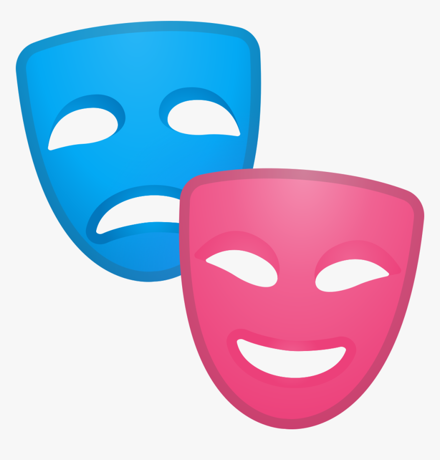 Performing Arts Icon - Maske Emoji, HD Png Download, Free Download