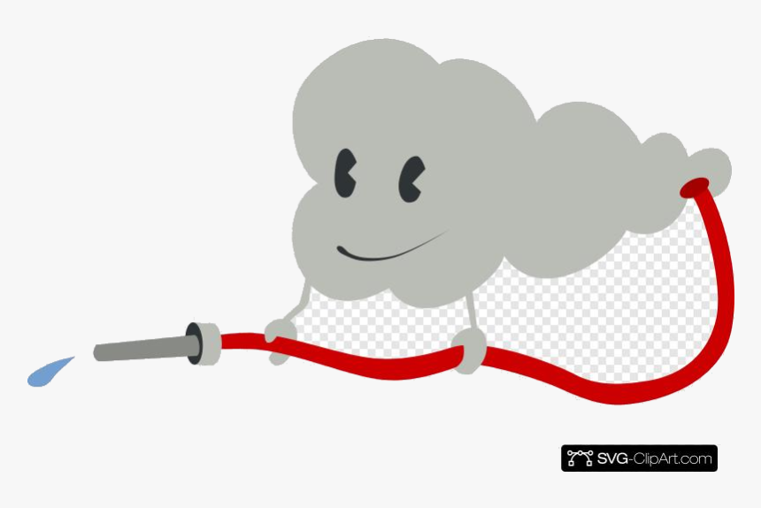 Cloud Cute Clip Art Icon And Clipart Transparent Png - การ์ตูน ย์ ฉีด น้ำ ดับ เพลิง, Png Download, Free Download