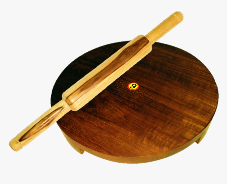 Chakla Belan, Wooden Rolling Board And Rolling Pin - Chakla Belan Png, Transparent Png, Free Download