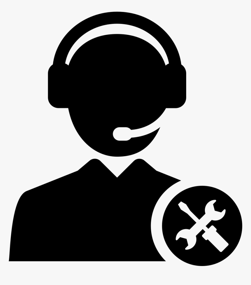 Customer Support Icon Png - Tech Support Icon Png, Transparent Png, Free Download