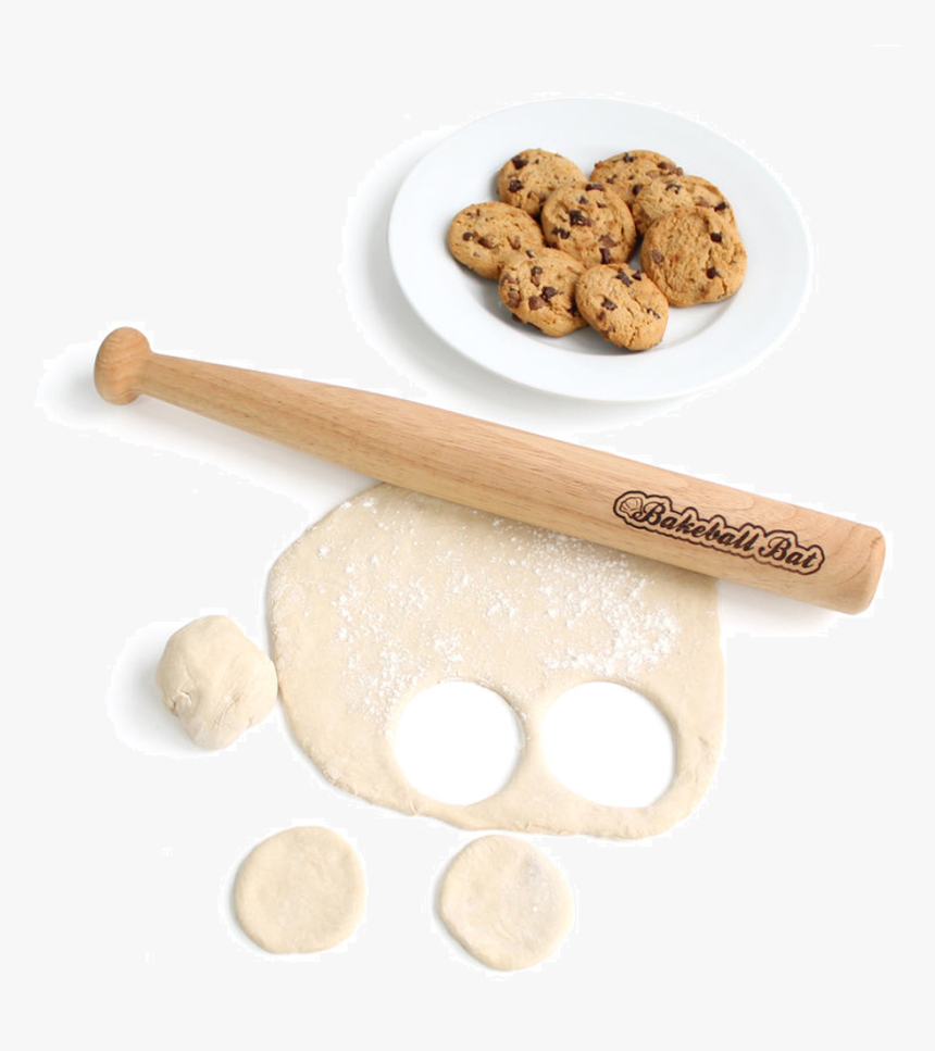 Bakeball Bat Rolling Pin - Fried Food, HD Png Download, Free Download