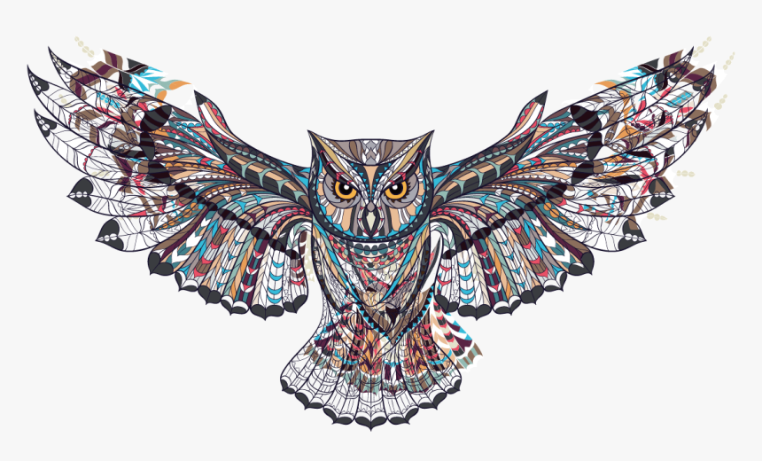 Transparent Png Owl - Transparent Owl Tattoo Png, Png Download, Free Download