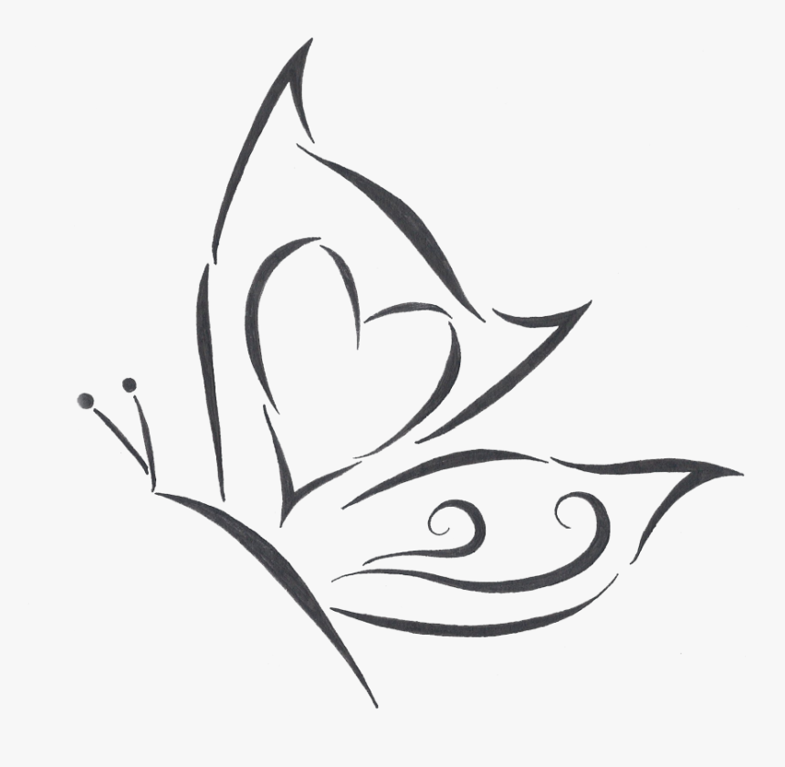 Butterfly Tattoo Designs Png Transparent Images - Butterfly Tattoo Png, Png Download, Free Download