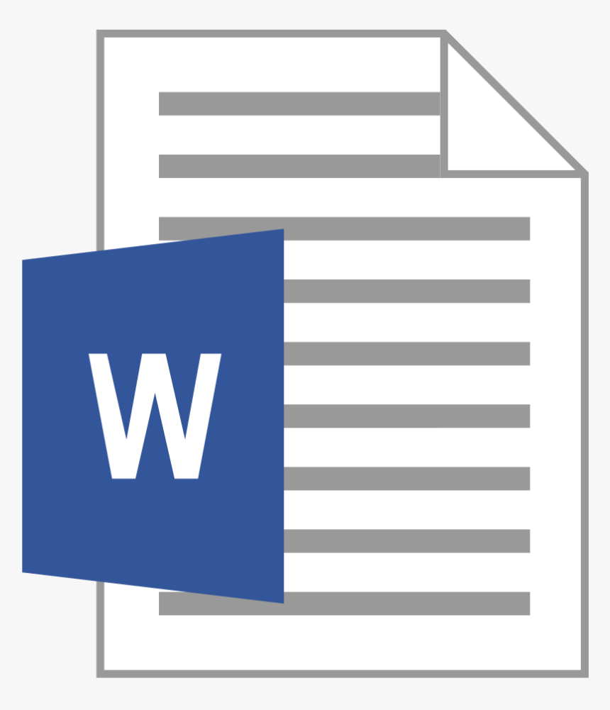 Word File Icon, HD Png Download, Free Download