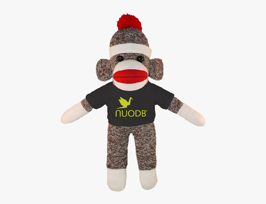 Take A Survey, Get A Nuodb Sock Monkey - Stuffed Toy, HD Png Download, Free Download