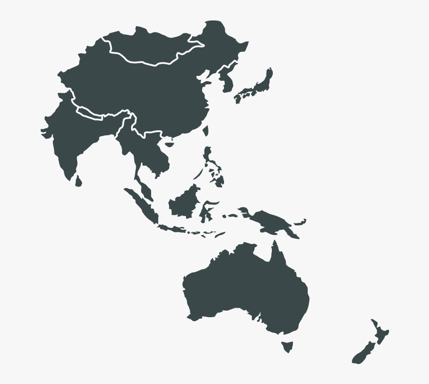 East United Asia-pacific Asia States Middle America - South East Asia Pacific, HD Png Download, Free Download