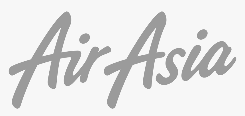 Air Asia Logo Black And White Png, Transparent Png, Free Download