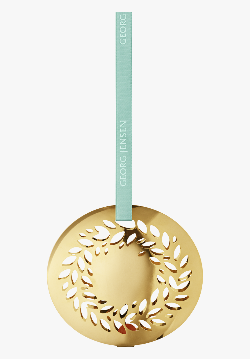 2016 Christmas Mobile Magnolia Wreath, Gold Plated - Georg Jensen 2016 Christmas Ornaments, HD Png Download, Free Download