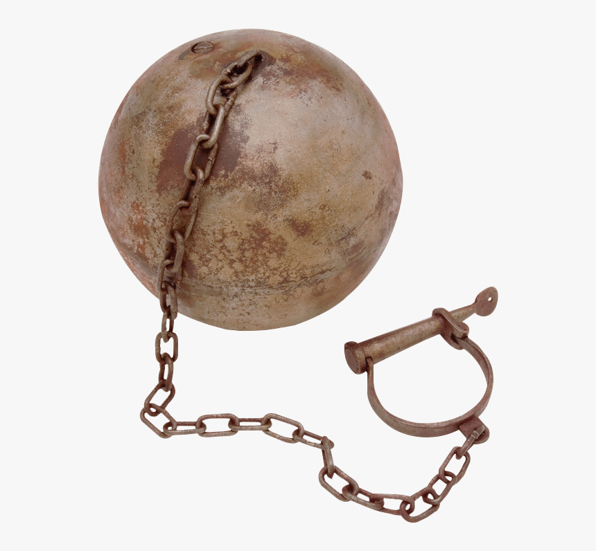 Old West Ball And Chain - Old Cuffs, HD Png Download, Free Download