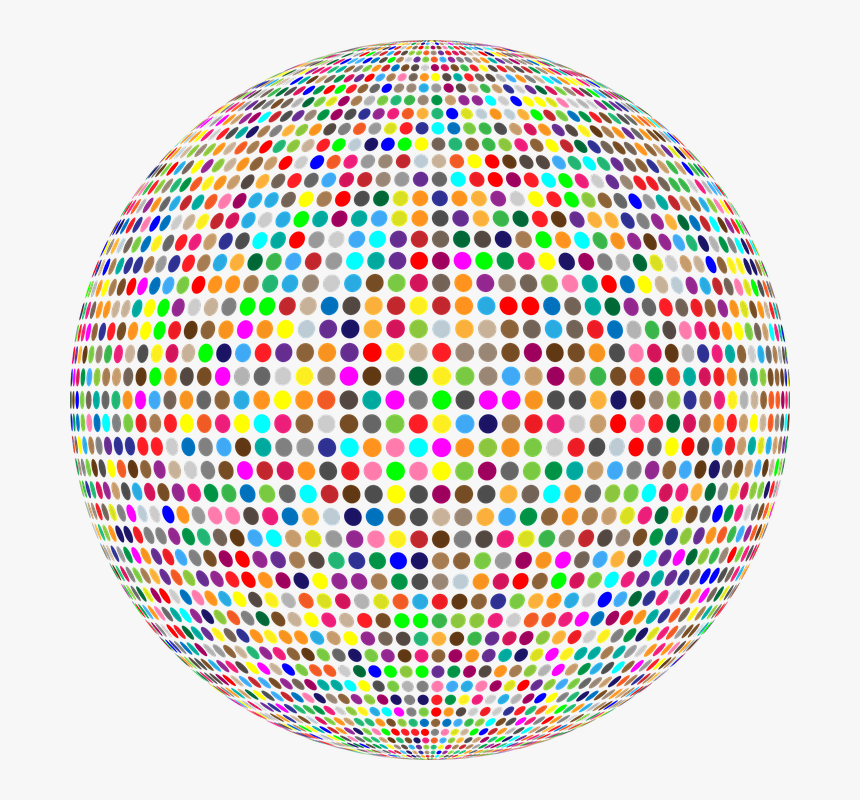 Circles, Colorful, Confetti, Density, Dots, Geometric - Circulos Coloridos En Png, Transparent Png, Free Download