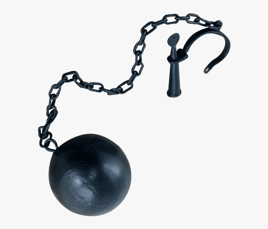 Ball And Chain Single Cuff - Alcatraz, HD Png Download, Free Download