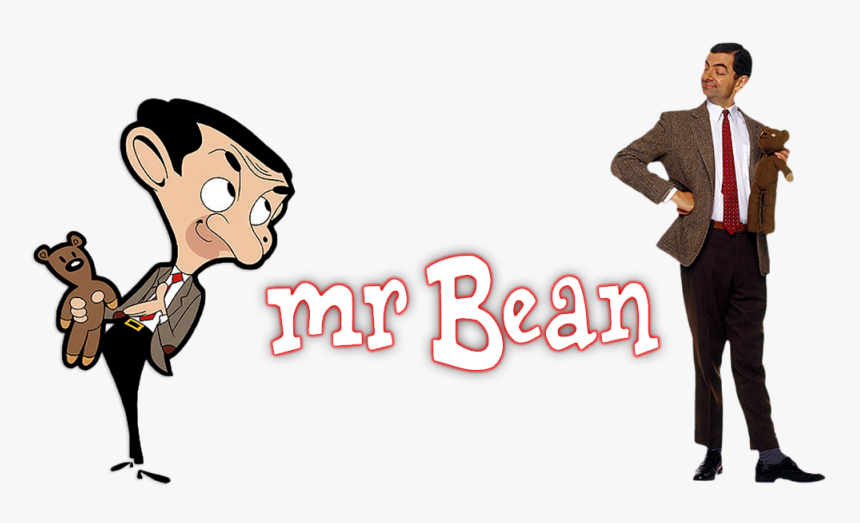 Mr Bean Png - Mr Bean Vs Mr Bean Cartoon, Transparent Png, Free Download