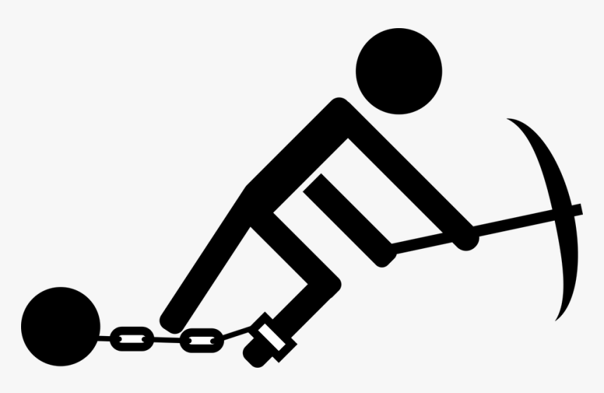 Icon, Human Rights, Forced Labour, Ball And Chain - Human Rights Violation Icon, HD Png Download, Free Download