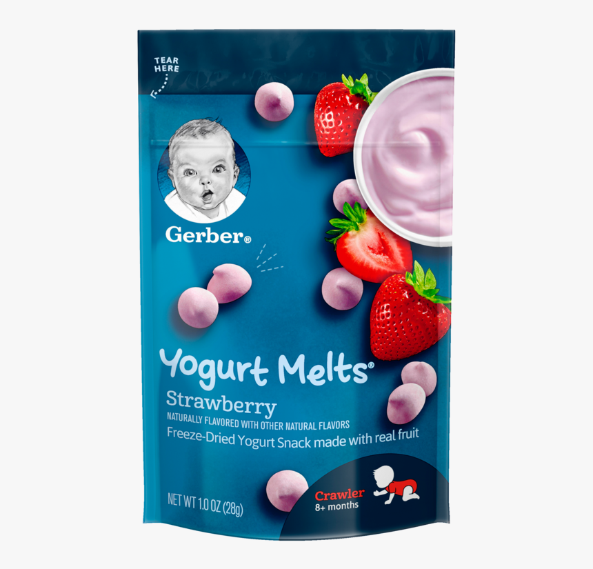 Strawberry - Baby Yogurt Melts Strawberry, HD Png Download, Free Download