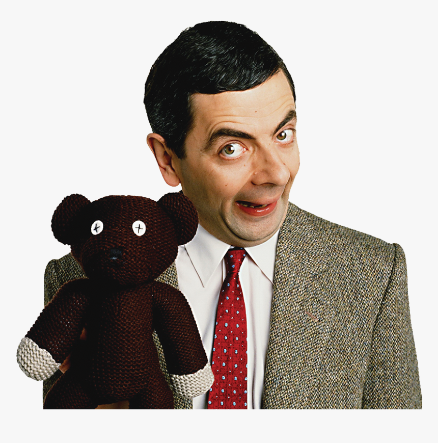 Mister Bean With Teddy, HD Png Download, Free Download