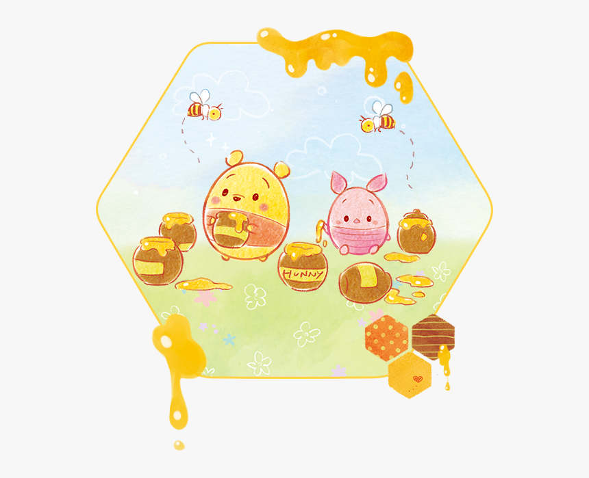 Tsum Tsum Piglet Pooh, HD Png Download, Free Download