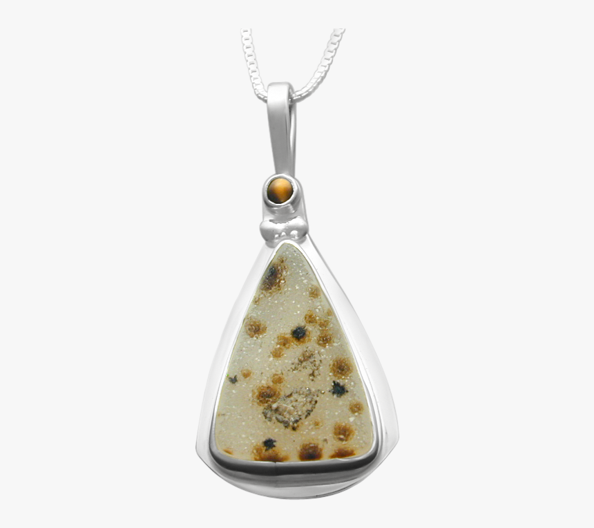 2 Ball Sheet Pendant With Drusey Agate And Tiger Eye - Locket, HD Png Download, Free Download