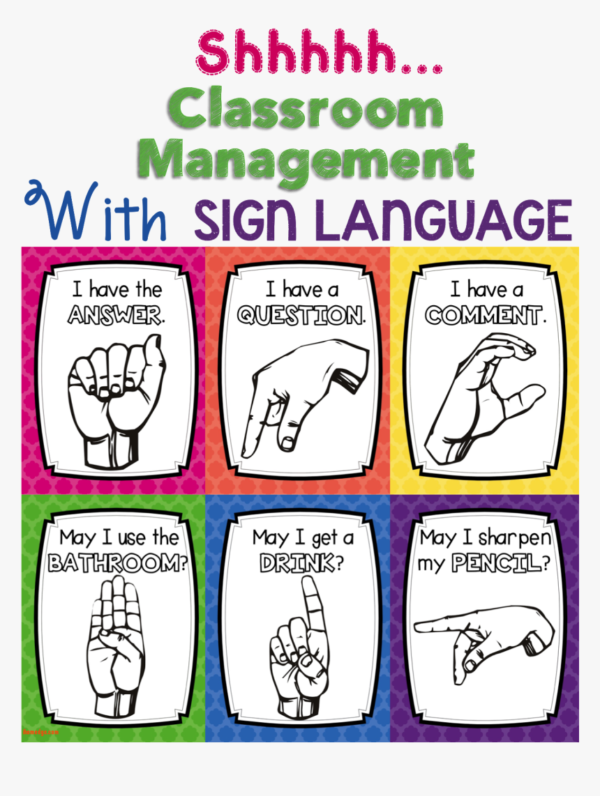 Bathroom Signal Sign Language, HD Png Download, Free Download