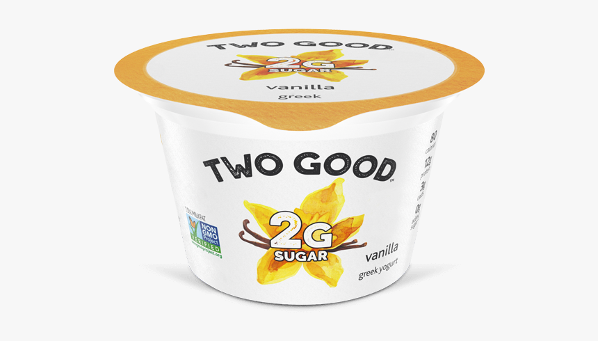 Vanilla Two Good™ Greek Low Fat Yogurt With 2 Grams - Two Good Plain Yogurt, HD Png Download, Free Download
