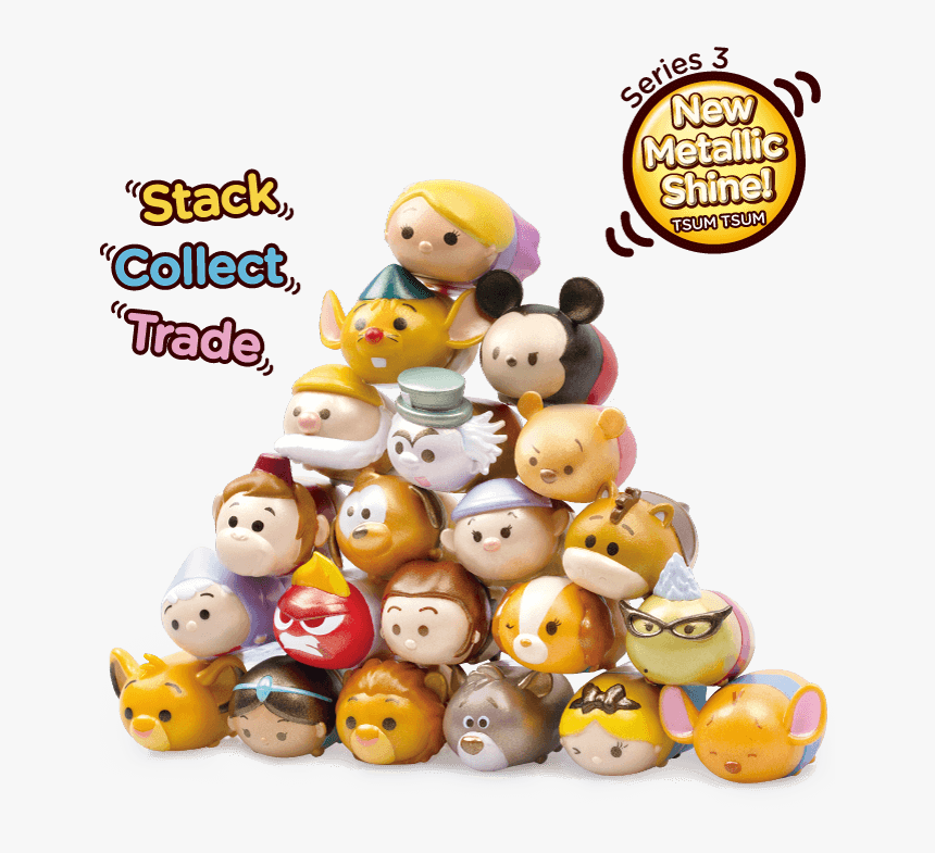 Metallic Squishies - Disney Tsum Tsum Zuru, HD Png Download, Free Download