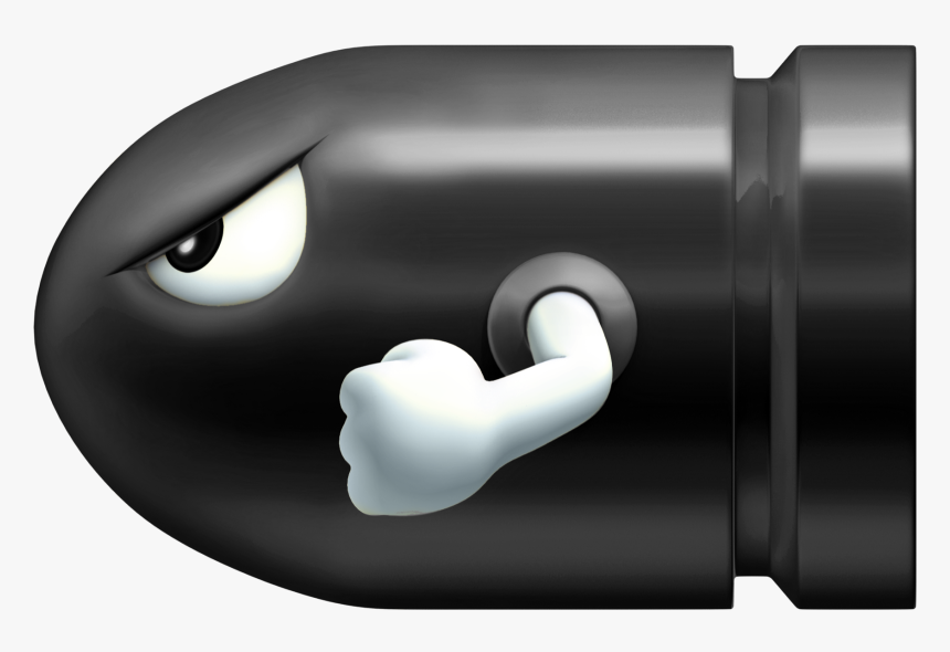 Bullet Bill Png, Transparent Png, Free Download