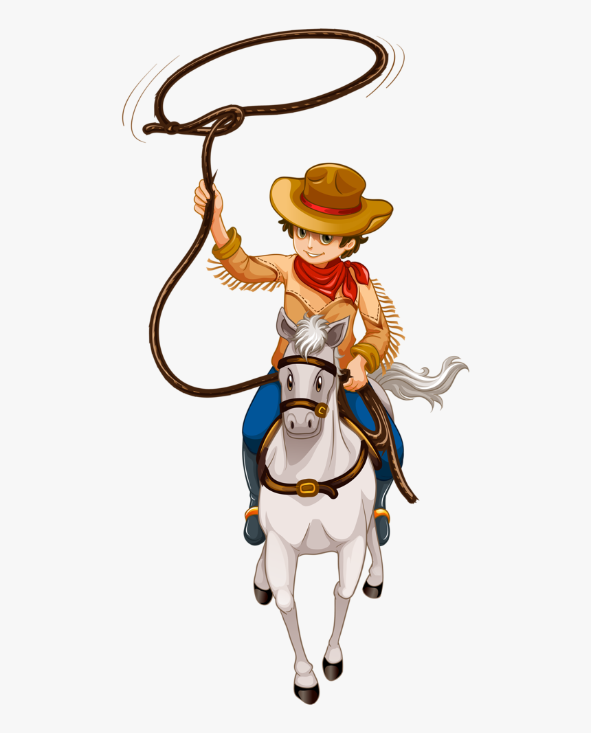 Cowboy E Cowgirl - Rope Cowboy, HD Png Download, Free Download