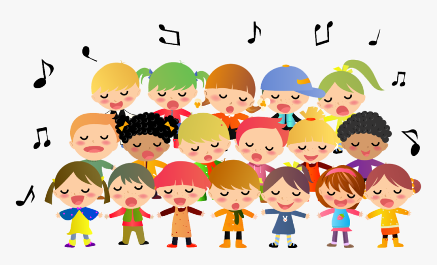 Transparent Choir Clipart Black And White - Children Choir, HD Png Download, Free Download