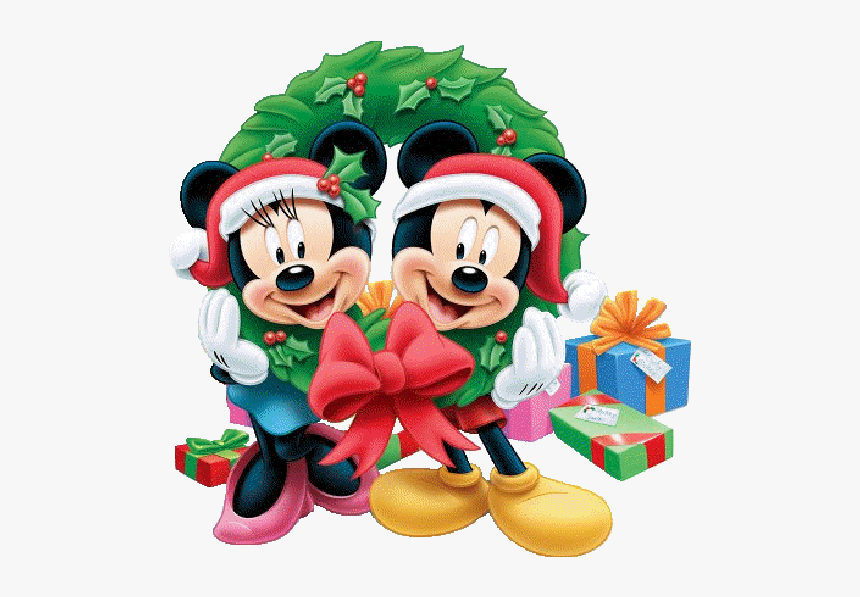 Christmas Clipart Images - Christmas Mickey Mouse Png, Transparent Png, Free Download
