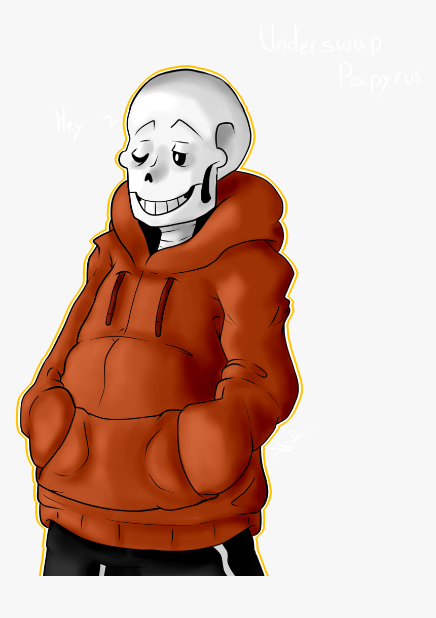 Happy Spooktober From Jbw - Undertale Papyrus Swap, HD Png Download, Free Download