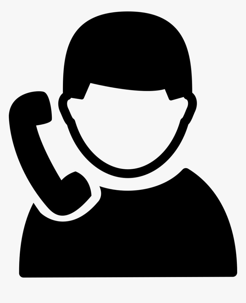 Shopping Support Calling - Person Call Icon Png, Transparent Png, Free Download