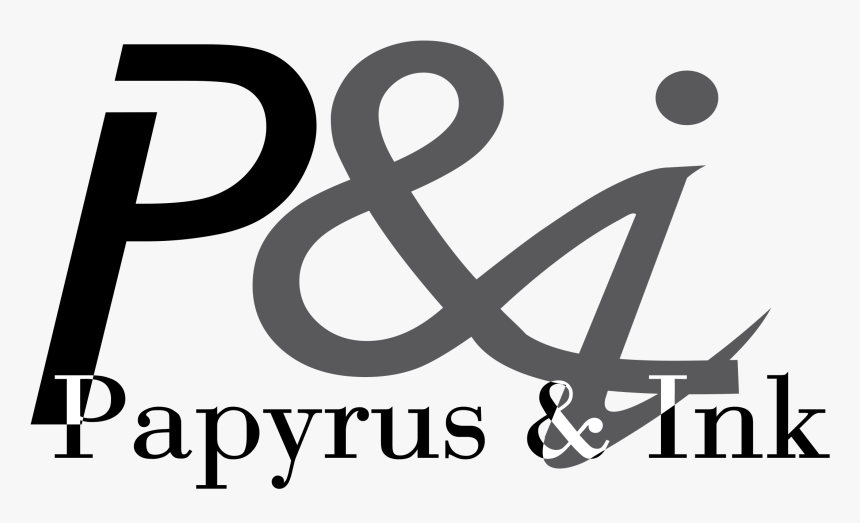 Papyrus & Ink Logo Png Transparent - Calligraphy, Png Download, Free Download