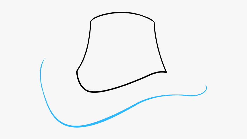 How To Draw A Cowboy Hat - Cowboy Hat, HD Png Download, Free Download