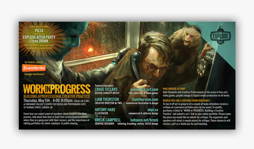 Explode Conference "work In Progress - Pc Game, HD Png Download, Free Download