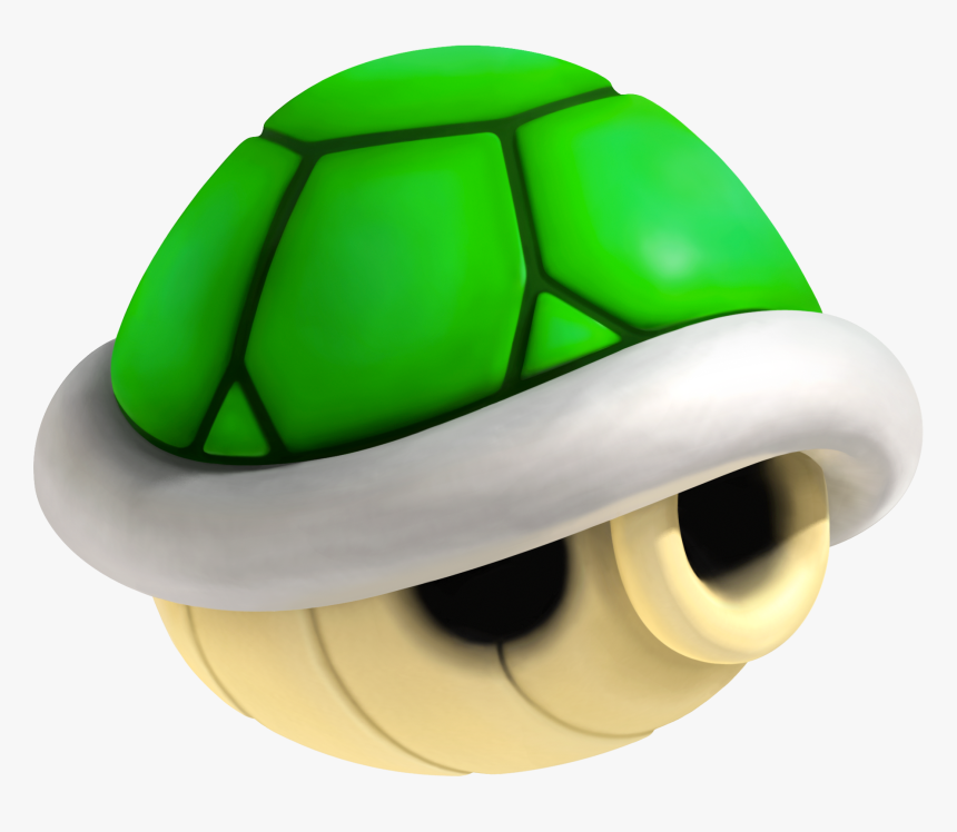 Mario Kart Green Shell , Png Download - Mario Kart Red Shell, Transparent Png, Free Download
