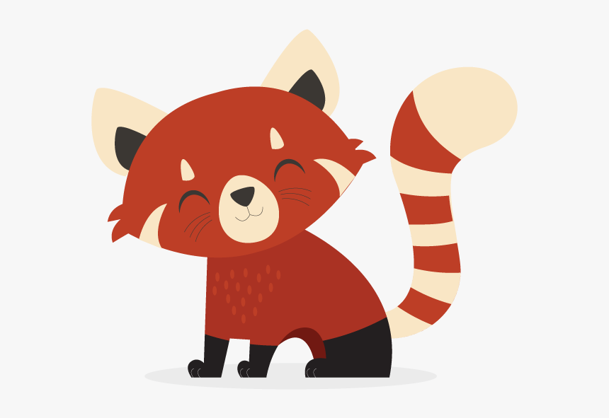 Tails The Red Panda - Giant Panda, HD Png Download, Free Download