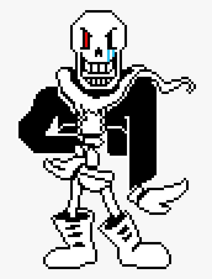 Undertale Papyrus Coloring Pages Hd Png Download Kindpng