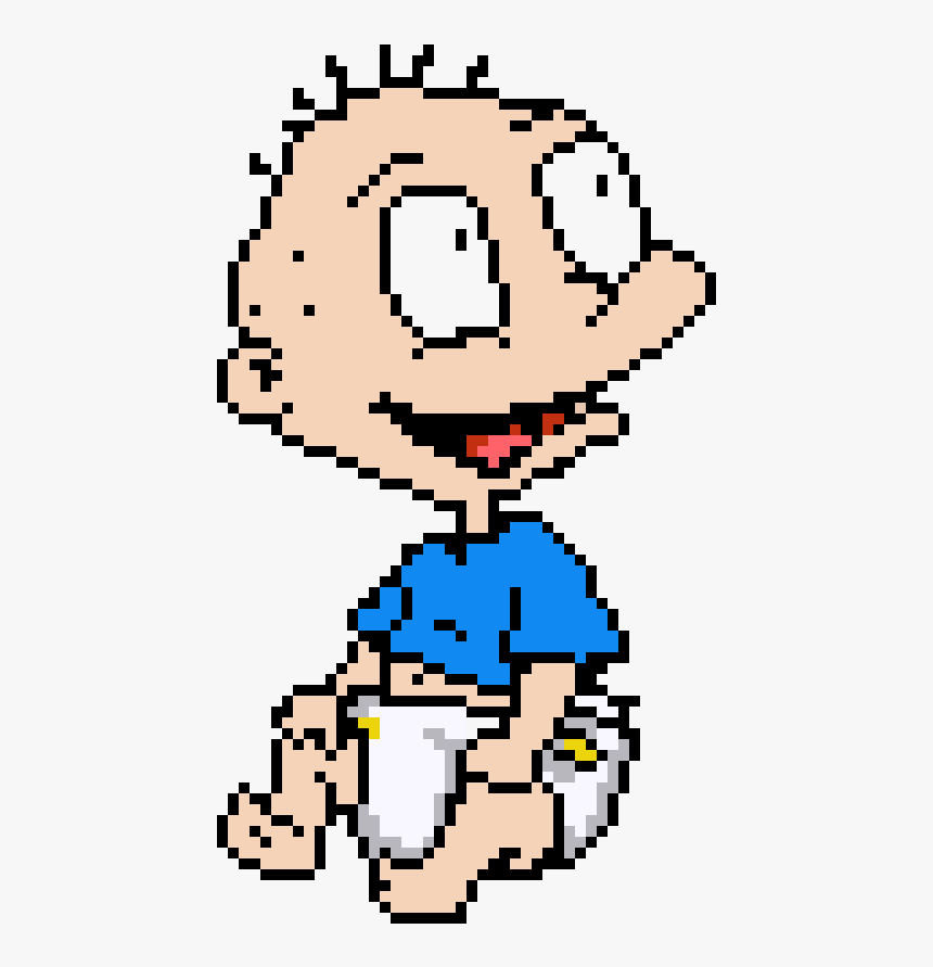 Rugrats Pixel Art, HD Png Download, Free Download