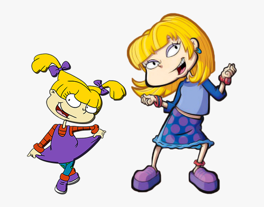 Little And Young Angelica Pickles-re841 - Angelica Pickles, HD Png Download, Free Download