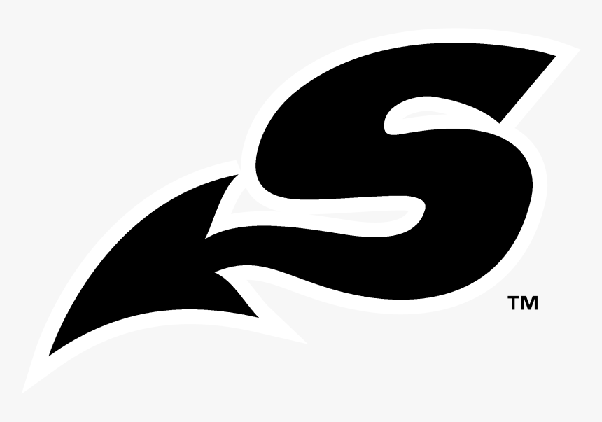 Shreveport Swamp Dragons Logo Black And White - Illustration, HD Png Download, Free Download