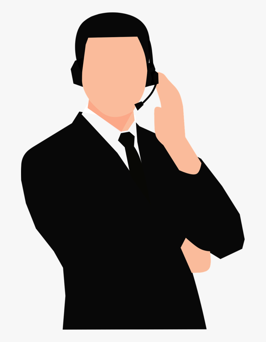 Call Center, Customer Service Representative, Service - Customer Service Vector Png, Transparent Png, Free Download